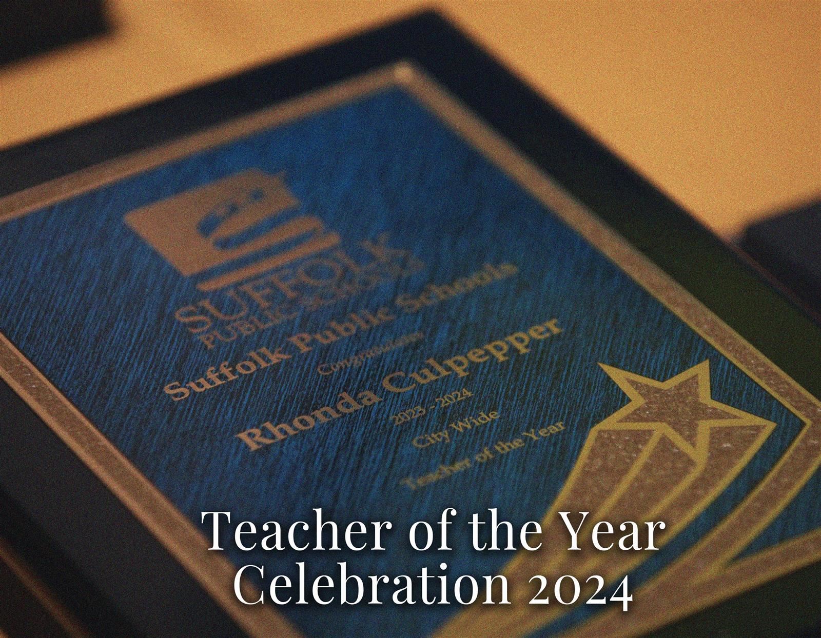  Administrator & Teacher of the Year Celebration 2024